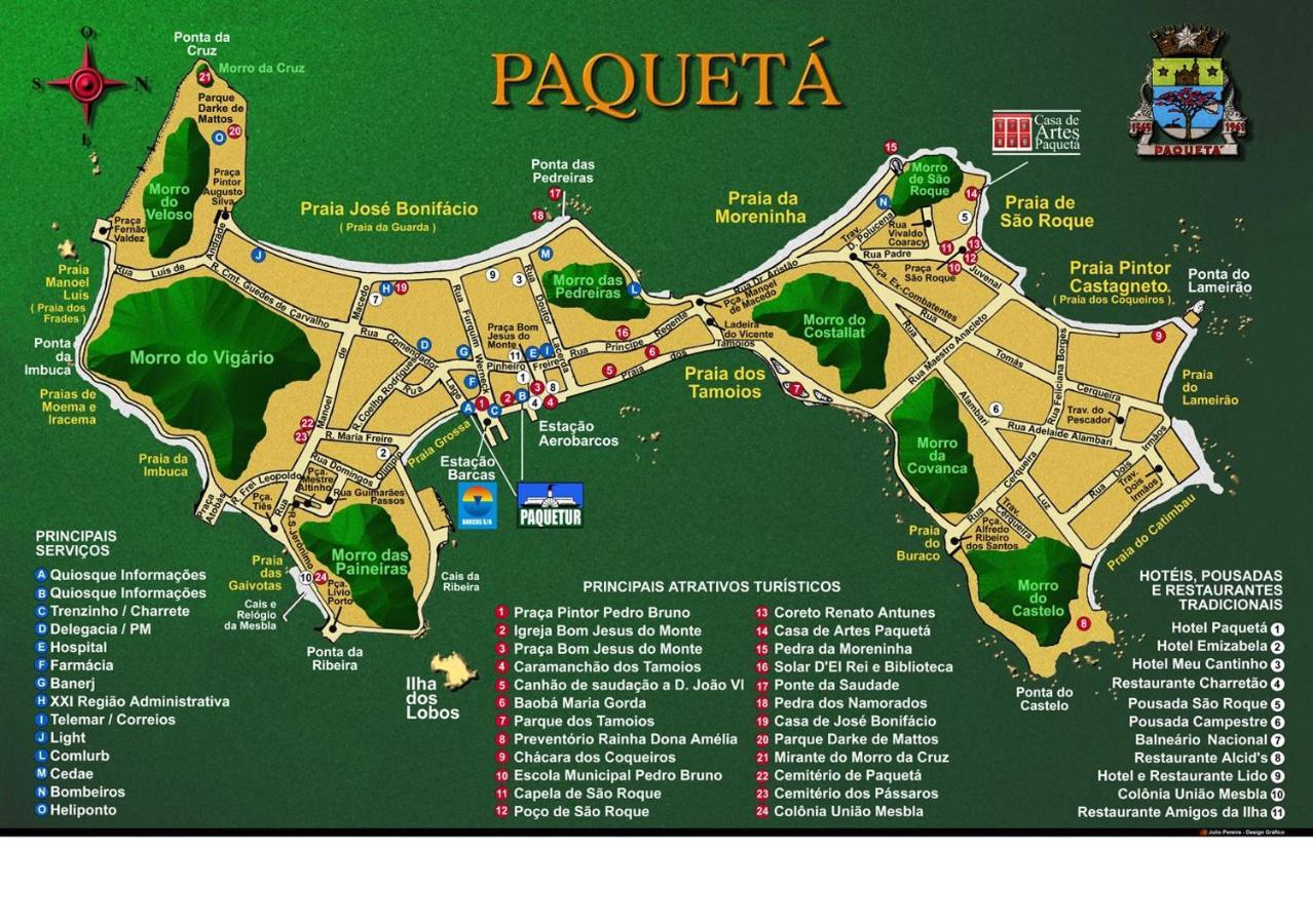 Espaço Aconchegante Na Ilha De Paquetá Río de Janeiro